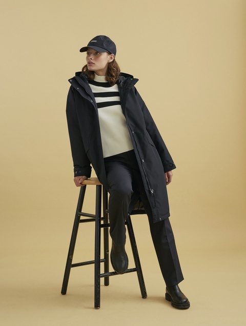 レディース 撥水 キルティングショートインサレーション