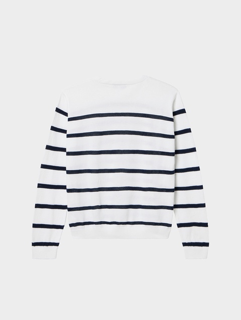 AIGLE クルーネックジャカードセーター ゴジL エーグル AIGLE クルーネックジャカードセーター ゴジL エーグル