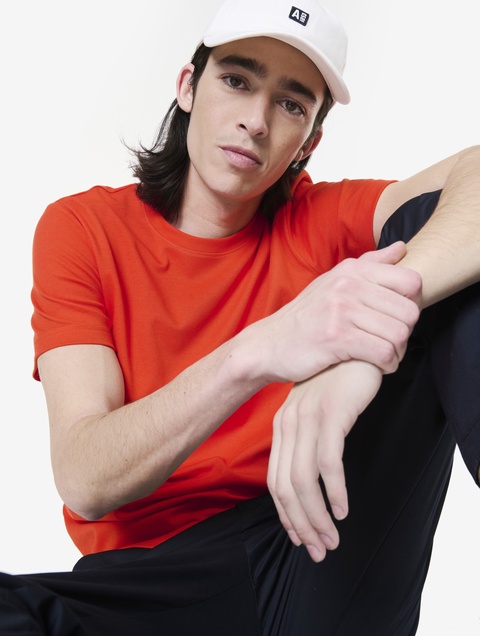 メンズ 吸水速乾 ストライプシャツ ZCHAT81 - AIGLE（エーグル）公式