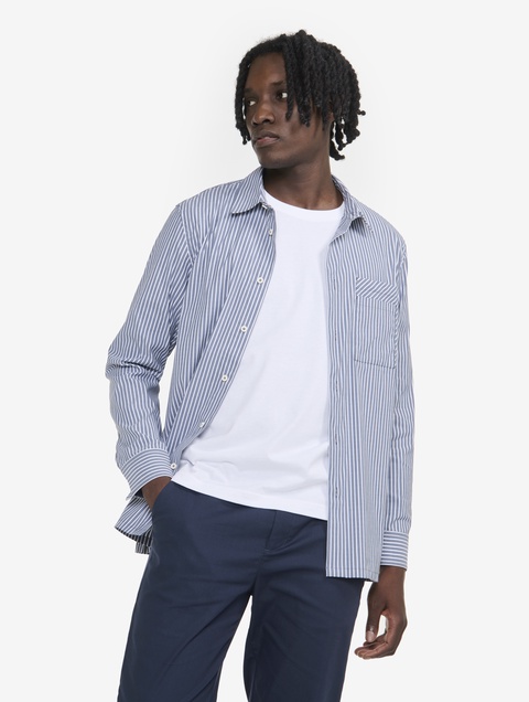 メンズ ショートスリーブコットンガーゼシャツ ZCHAI90 - AIGLE