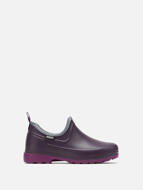 AIGLE　エーグル　クロッグサンダル　パープル　紫　37 エーグル AIGLE コーレイ クロッグ （パープル） - ファッション