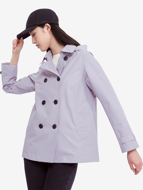 レディース ゴアテックス フーデッドトレンチコート ZBFBA92 - AIGLE
