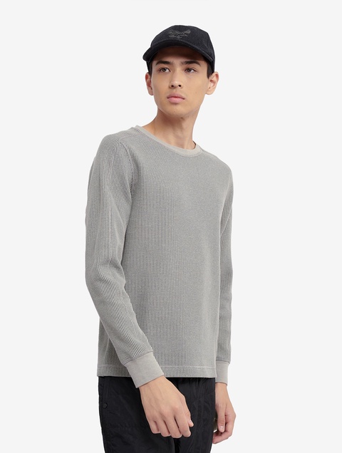 アルベロカットソー メンズ ロングスリーブワッフルTシャツ ZTHBA47 - AIGLE