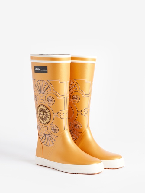 新品AIGLE ラバーブーツ　ブラウン26.5 エーグル AIGLE ビソン2 ラバーブーツ （ブラウン
