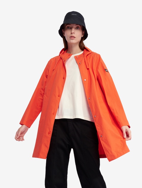 レディース UVカット コットンロングジャケット RP OBFBJ40 - AIGLE