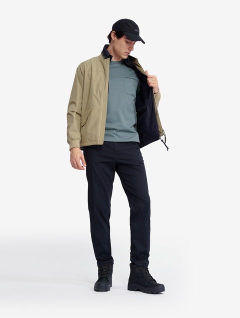 【22SS新品未使用アルチビオ】吸水速乾機能クルーニット 38号 L＆Wデザイン】吸水速乾 接触冷感 オーバーサイズTシャツ【AOKI公式通販】