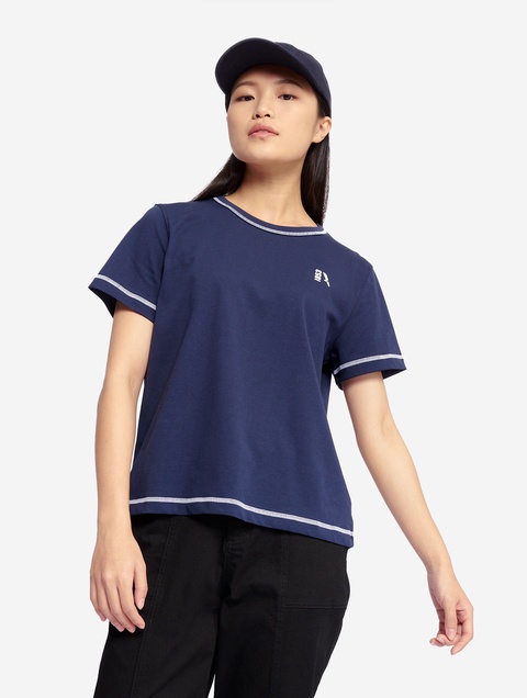 tシャツ 抗菌防臭 吸水速乾 パフスリーブ 半袖Tシャツ RP レディース AIGLE｜抗菌防臭 吸水速乾 パフスリーブ 半袖Tシャツ RP