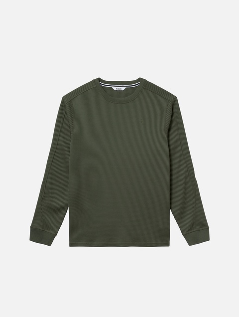 メンズ ロングスリーブワッフルTシャツ ZTHBA47 - AIGLE