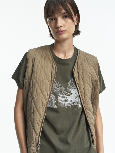 レディース 【国立自然史博物館】吸水速乾 クルーネックTシャツ