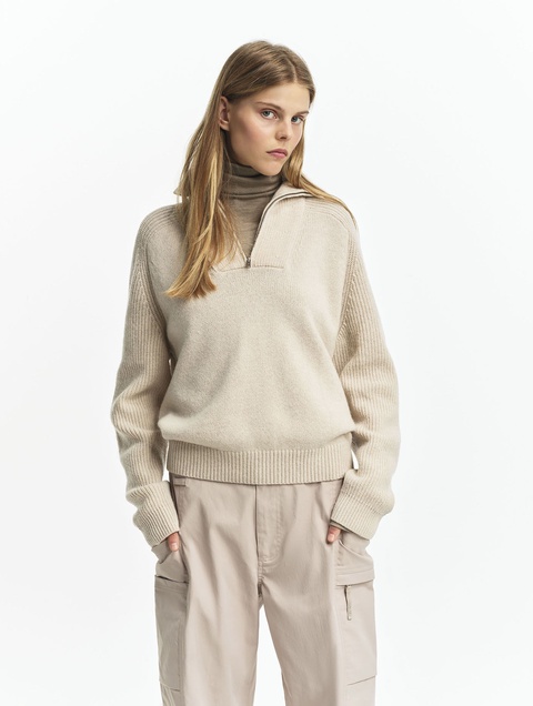 レディース ワッフルプルオーバーフリース ZSFBK06 - AIGLE