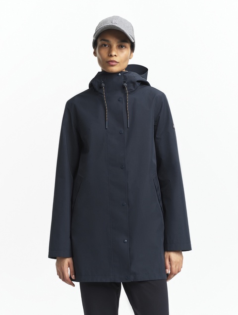極美品★LOROPIANA★現行タグ★シルク★ロゴ★ジャケット★ブルゾン メンズ ゴアテックス ロングフーデッドジャケット ZBHAP77