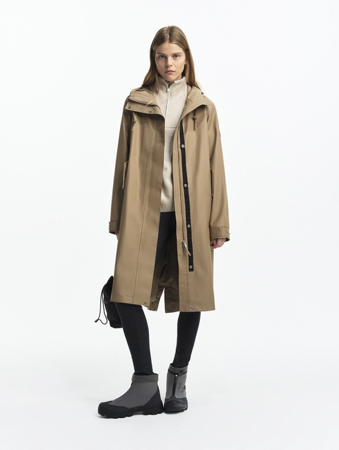 G.O.A トレンチコート ギミックジャケット free ゴア ブラウン G.O.A トレンチコート ギミックジャケット free ゴア ブラウン