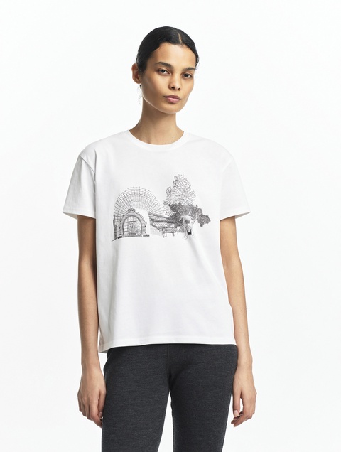 レディース 【国立自然史博物館】吸水速乾 クルーネックTシャツ