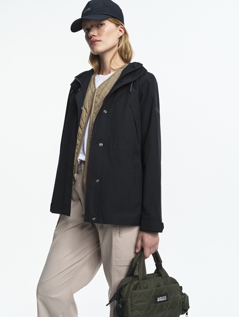 レディース 透湿防水 フーデッドジャケット ZBFAU47 - AIGLE（エーグル