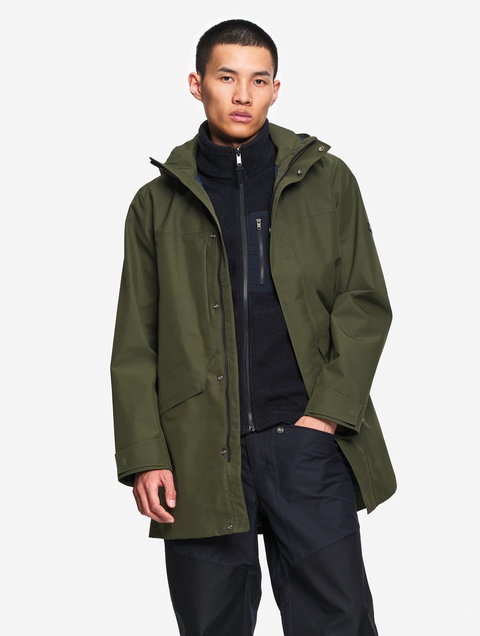 メンズ 透湿防水 カラーブロックアノラックジャケット ZBHBK39 - AIGLE