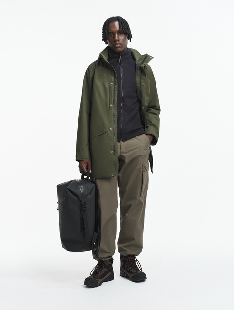 ヒデ メンズ ゴアテックス 2レイヤーフーデッドジャケット ZBHAT80