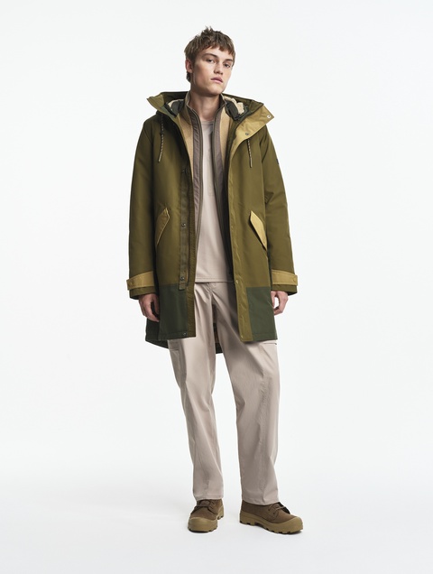 メンズ インサレーションフーデッドジャケット ZBHAR54 - AIGLE
