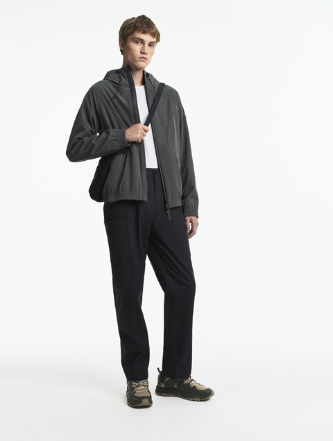 MHL コットンワークパンツ 　メンズ MHL. WORKWEAR COTTON DRILL CINCH FRONT TROOUSER 180KHAKI