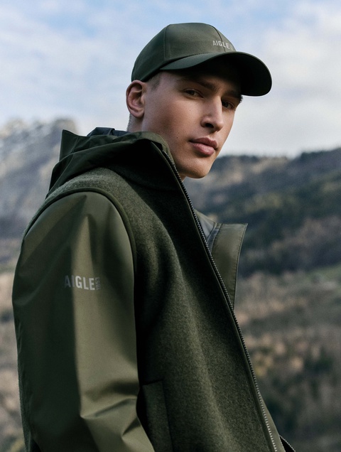 帽子 eru ユニセックス エンブロイダーキャップ ZRKAZ34 - AIGLE（エーグル