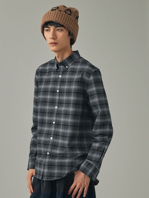 メンズ フランネルチェックシャツ ZCHAM89 - AIGLE（エーグル）公式