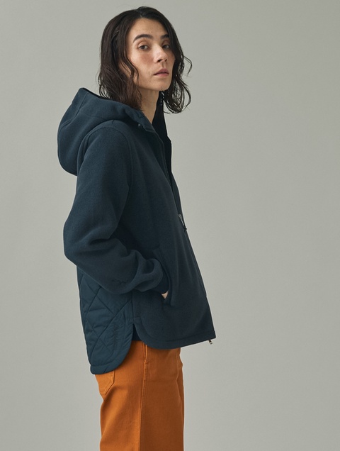 レディース ポーラテック ハーフジップフリース ZSFBK64 - AIGLE