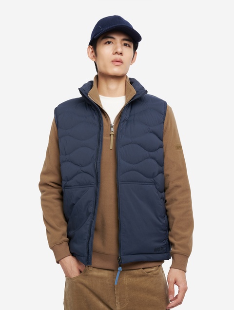 メンズ 撥水 ライトダウン ベスト ZBHBJ87 - AIGLE（エーグル）公式