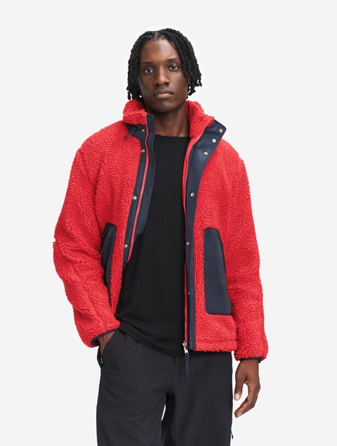 メンズ ハーフジップ マイクロフリース プルオーバー ZSHBT51 - AIGLE