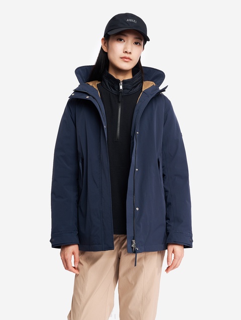 レディース 透湿防水 ライトダウン ジャケット ZBFBL62 - AIGLE