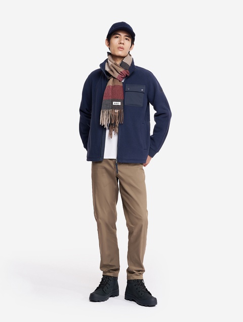 メンズ ポーラテック フルジップ フリース ZSHBK03 - AIGLE（エーグル