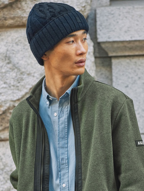 ERL ビーニー REVERSIBLE JACQUARD BEANIE（ニットキャップ/ビーニー）｜X-girl