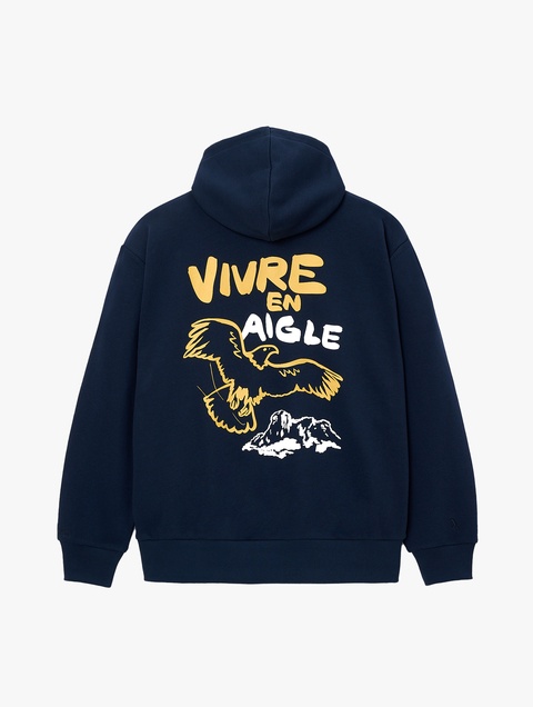 ユニセックス イーグル イン シティ スウェットパーカ ZSHBY74 - AIGLE