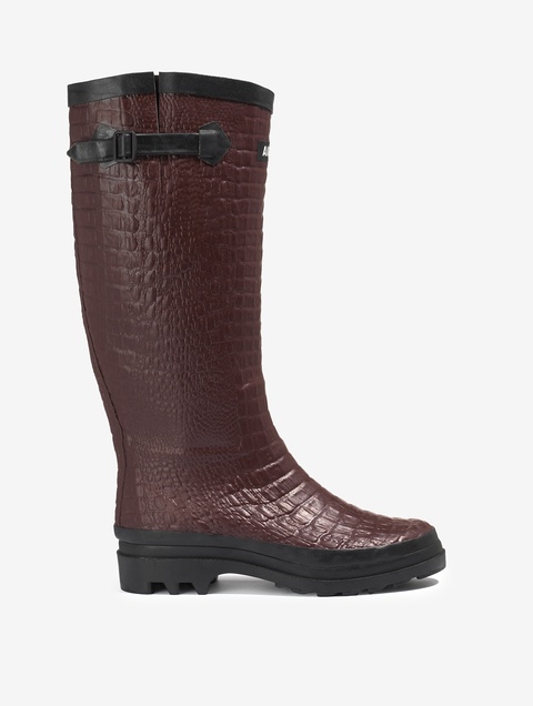 レディース エーグランティーヌ クロコ ラバーブーツ ZZFND78 - AIGLE