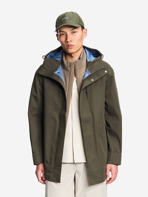 メンズ ゴアテックス 2レイヤー ジャケット T-KIT ZBHBP72 - AIGLE