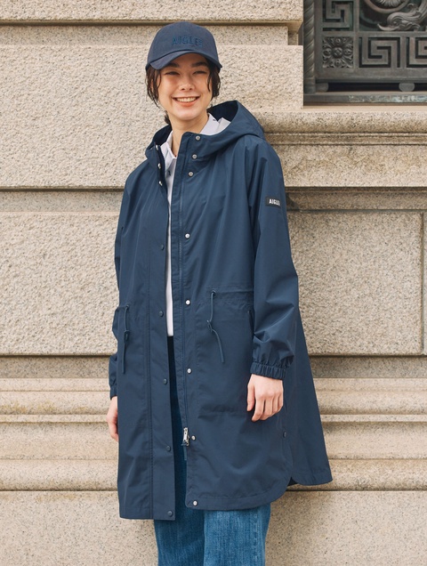 レディース ゴアテックス ショートトレンチコート ZBFBR42 - AIGLE